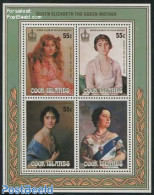 Cook Islands 1986 Queen Mother S/s, Mint NH, History - Kings & Queens (Royalty) - Koniklijke Families