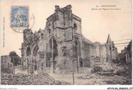 AFPP11-80-1132 - MONTDIDIER - Ruines De L'eglise Saint-Pierre - Montdidier