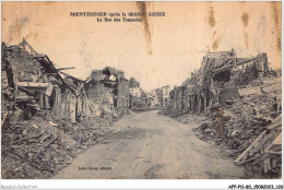 AFPP11-80-1106 - MONTDIDIER Apres La Grande Guerre - La Rue Des Tanneries - Montdidier