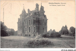 AFPP11-80-1093 - SAINTE-SEGREE - Le Chateau - Facade Ouest - Other & Unclassified