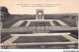 AFPP10-80-0965 - PROYART - Arc De Triomphe - Aux Defenseurs De La Somme - Inauguré Par Le Generale De Castelnau - Other & Unclassified