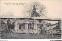 AFPP10-80-0950 - LUCHEUX - Ruines De La Salle D'armes Des Comtes De Saint-Pol - Lucheux