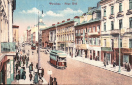 Varsovie - Neue Welt - Vers 1919 - Tramway - Pologne