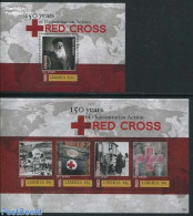 Liberia 2013 Red Cross 2 S/s, Mint NH, Health - Red Cross - Cruz Roja