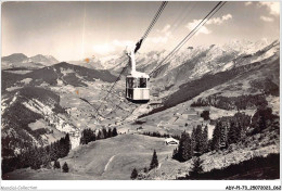 ADYP1-74-0032 - LA CLUSAZ - Téléphérique De Beauregard - Vue Sur La Chaîne Des Aravis  - La Clusaz