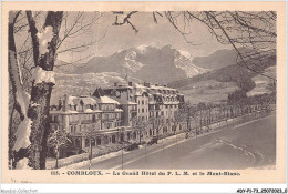 ADYP1-74-0001 - COMBLOUX - Le Grand Hôtel Du P L M Et Le Mont-blanc  - Combloux