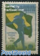 Brazil 1950 5.80Cr, Stamp Out Of Set, Mint NH, History - Sport - Neufs