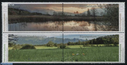 Liechtenstein 2015 Schwabbruennen 4v [+], Mint NH, Nature - Flowers & Plants - National Parks - Water, Dams & Falls - Ungebraucht