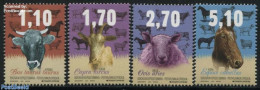 Bosnia Herzegovina - Serbian Adm. 2015 Definitives, Cattle 4v, Mint NH, Nature - Animals (others & Mixed) - Cattle - Autres & Non Classés