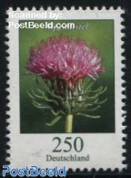 Germany, Federal Republic 2016 Definitive 1v, Alpine Thistle, Mint NH, Nature - Flowers & Plants - Nuovi