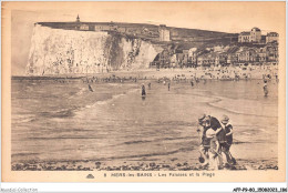 AFPP9-80-0934 - MERS-LES-BAINS - Les Falaises Et La Plage - Mers Les Bains