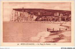 AFPP9-80-0909 - MERS-LES-BAINS - La Plage - Les Falaises - Mers Les Bains