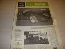 LVA VIE De L'AUTO 119 01.1982 PEKIN PARIS 1982 MONTE CARLO 1951 MORT J. BUGATTI - Auto/Motorrad