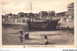 AFPP8-80-0837 - FORT-MAHON-PLAGE - La Plage Et Les Villas - Fort Mahon