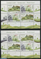 Romania 2016 Europa, Think Green 2 S/s, Mint NH, History - Nature - Science - Sport - Various - Europa (cept) - Birds .. - Neufs