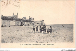 AFPP8-80-0810 - LE CROTOY - La Plage A Marée Basse - Le Crotoy