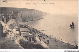 AFPP7-80-0729 - AULT - La Plage Et Les Falaises - Ault