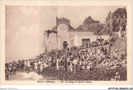 AFPP7-80-0735 - AULT - Sur La Plage A Marée Haute - Ault