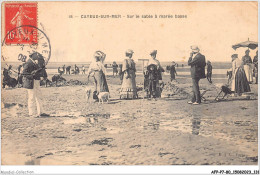 AFPP7-80-0710 - CAYEUX-SUR-MER - Sur Le Sable A Marée Basse - Cayeux Sur Mer