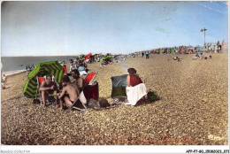 AFPP7-80-0680 - CAYEUX-SUR-MER - La Plage Et Les Cabines - Cayeux Sur Mer