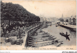 AFPP7-80-0666 - AMIENS - Le Marche Sur L'eau - Les Hortillons - Amiens