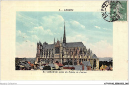 AFPP5-80-0450 - AMIENS - La Cathedrale Prise Du Palais De Justice - Amiens