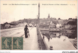 AFWP3-70-0280 - La Haute-saône Pittoresque - GRAY - Pont De Pierre Et Vue Générale - Gray
