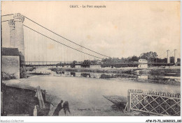 AFWP3-70-0276 - GRAY - Le Pont Suspendu - Gray