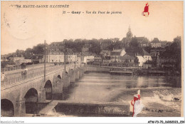 AFWP3-70-0263 - La Haute-saône Illustrée - GRAY - Vue Du Pont De Pierres - Gray