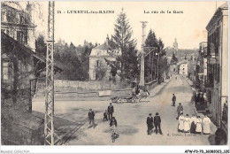 AFWP3-70-0246 - LUXEUIL-les-BAINS - La Rue De La Gare - Luxeuil Les Bains
