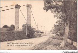 AFWP3-70-0233 - La Haute-saône Pittoresque - GRAY - Le Pont Suspendu  - Gray