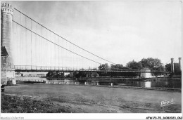 AFWP3-70-0217 - Haute-saône Jolie - GRAY - Le Sache Et Le Pont Suspendu - Gray