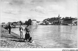 AFWP3-70-0210 - Haute-saône Jolie - GRAY - La Saône Prise Du Quai Villeneuve - Gray