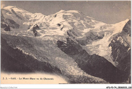 AFSP3-74-0210 - Le Mont-blanc Vu De CHAMONIX  - Chamonix-Mont-Blanc