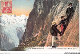 AFSP3-74-0196 - CHAMONIX - Ascension Du Brévent Et Le Mont-blanc  - Chamonix-Mont-Blanc