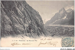 AFSP3-74-0189 - CHAMONIX - Le Mauvais Pas  - Chamonix-Mont-Blanc