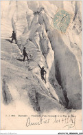 AFSP3-74-0157 - CHAMONIX - Traversée D'une Crevasse à La Mer De Glace  - Chamonix-Mont-Blanc