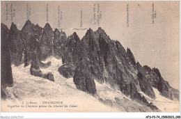 AFSP3-74-0151 - CHAMONIX - Aiguilles De Charmoz Prises Du Glacier Du Géant  - Chamonix-Mont-Blanc