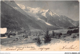 AFSP2-74-0144 - CHAMONIX Et Le Mont-blanc  - Chamonix-Mont-Blanc