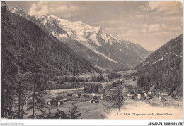 AFSP2-74-0118 - Argentière Et Le Mont-blanc  - Chamonix-Mont-Blanc