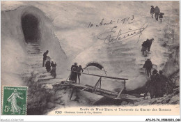 AFSP2-74-0096 - Grotte Du MONT-BLANC Et Traversée Du Glacier Des Bossons  - Chamonix-Mont-Blanc