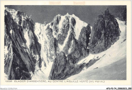 AFSP2-74-0099 - Glacier D'argentière - Au Centre L'aiguille Verte  - Altri & Non Classificati