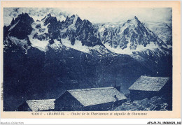 AFSP1-74-0072 - CHAMONIX - Chalet De La Charlannoz Et Aiguille De Chamonix  - Chamonix-Mont-Blanc