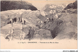 AFSP1-74-0064 - CHAMONIX - Traversée De La Mer De Glace  - Chamonix-Mont-Blanc