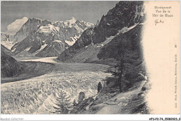 AFSP2-74-0074 - Montanvert - Vue De La Mer De Glace  - Chamonix-Mont-Blanc