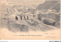 AFSP1-74-0063 - Traversée De La Mer De Glace à CHAMONIX  - Chamonix-Mont-Blanc