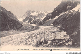 AFSP1-74-0056 - CHAMONIX - La Mer De Glace Et L'hôtel Du Montenvers  - Chamonix-Mont-Blanc
