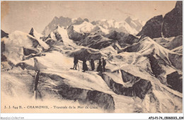 AFSP1-74-0053 - CHAMONIX - Traversée De La Mer De Glace  - Chamonix-Mont-Blanc