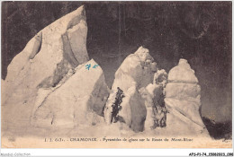 AFSP1-74-0050 - CHAMONIX - Pyramides De Glace Sur La Route Du Mont-blanc  - Chamonix-Mont-Blanc