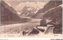 AFSP1-74-0017 - CHAMONIX - La Mer De Glace Vue De Montenvers  - Chamonix-Mont-Blanc